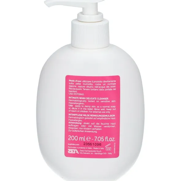 EUPHIDRA AMIDOMIO INTIMO DETERGENTE DELICATO AMIDO DI RISO NUTRIENTE E LENITIVO 200 ML