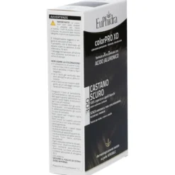 EUPHIDRA COLORPRO XD 300 CASTANO SCURO GEL COLORANTE CAPELLI IN FLACONE + ATTIVANTE + BALSAMO + GUANTI
