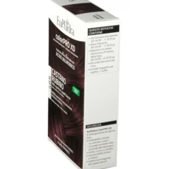 EUPHIDRA COLORPRO XD 465 CAST RUBINO GEL COLORANTE CAPELLI IN FLACONE + ATTIVANTE + BALSAMO + GUANTI