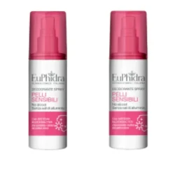 EUPHIDRA DEO SPRAY PELLI SENSIBILI ABBINATA 2 PEZZI DA 100 ML