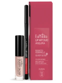 EUPHIDRA LIP ART DUO ANGURIA ROSSETTO PENNARELLO + GLASSY GLOSS