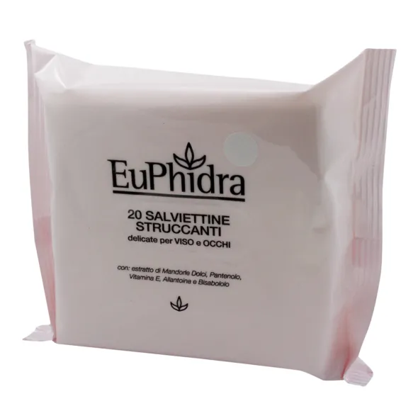 EUPHIDRA SALVIETTINE STRUCCANTI 20 PEZZI