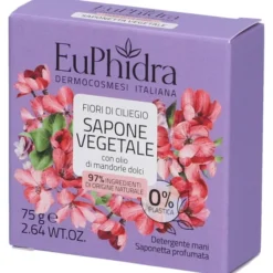 EUPHIDRA SAPONETTA VEGETALE FIORI DI CILIEGIO75 G