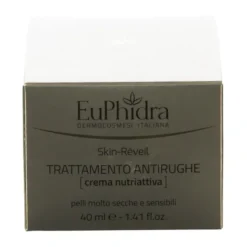 EUPHIDRA SKIN REVEIL TRATTAMENTO ANTIRUGHE CREMA NUTRIATTIVA PELLI MOLTO SECCHE E SENSIBILI 40 ML