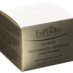 EUPHIDRA SKIN REVEIL TRATTAMENTO ANTIRUGHE CREMA NUTRIATTIVA PELLI MOLTO SECCHE E SENSIBILI 40 ML