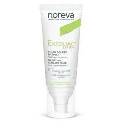 EXFOLIAC FLUIDE SOLAIRE MATIFIANT SPF50+ 40 ML