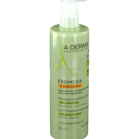 EXOMEGA CONTROL GEL LAVANT 2IN1 500 ML