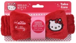 Fascia capelli struccante Take Care Hello Kitty