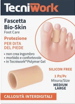 Fascia tubolare Bioskin per dita del piede, taglia M/L