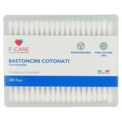 F CARE BASTONCINI COTONATI 200 PEZZI