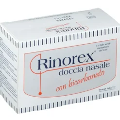 FIALA PER DOCCIA NASALE RINOREX BICARBONATO 15 FIALE 5 ML