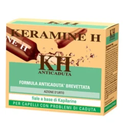 Fiale anticaduta Keramine H per capelli, 12 fiale 6ml