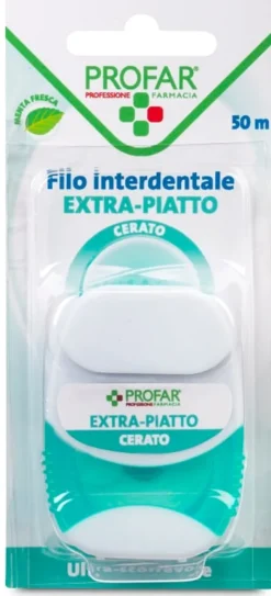 Filo Interdentale Extra Piatto Profar, rotolo 50m