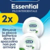 Filo interdentale Oral-B Essential cerato alla menta, 2x50m