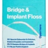 Filo interdentale TePe Bridge & Implant Floss, 30 pezzi