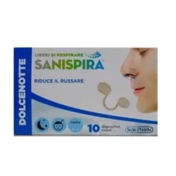 Filtri nasali Sanispira Dolce Notte contro il russare, 10pz L