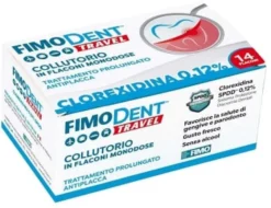 FIMODENT TRAVEL COLLUTORIO CLOREXIDINA SPDD 0,12% 14 FLACONCINI MONODOSE 10 ML