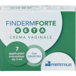 Finderm Forte Beta crema vaginale, 7 applicatori