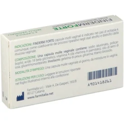 FINDERM FORTE CAPSULE MOLLI VAGINALI CONFEZIONE DA 6 PEZZI