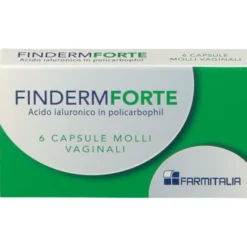FINDERM FORTE CAPSULE MOLLI VAGINALI CONFEZIONE DA 6 PEZZI