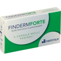 FINDERM FORTE CAPSULE MOLLI VAGINALI CONFEZIONE DA 6 PEZZI