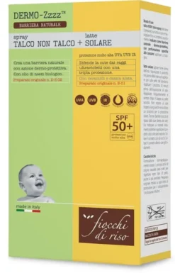 FIOCCHI DI RISO BIPACCO TALCO NON TALCO SPRAY 100 ML + LATTE SOLARE 50+ 140 ML