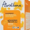 FIORDILUNA ASSORBENTI GIORNO CON ALI IN PURO COTONE BIOLOGICO