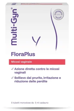 FLORAPLUS MULTI-GYN CANDIDOSI VAGINALE 5 TUBETTI X 5 ML