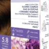 FLOWERTINT COLORAZIONE IN CREMA PERMANENTE 5,8 CASTANO CHIARO TABACCO