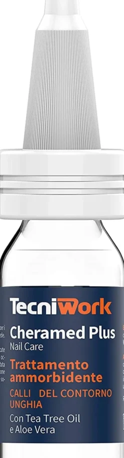 Fluido emolliente Cheramed PLUS per unghie piedi, 15ml