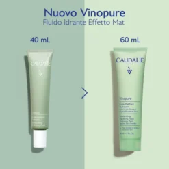 Fluido Idratante Caudalie Vinopure Effetto Mat, 60ml