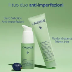Fluido Idratante Caudalie Vinopure Effetto Mat, 60ml