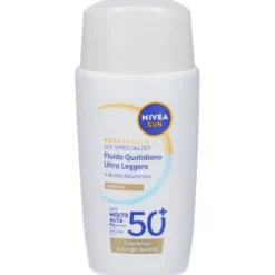 Fluido solare viso Nivea Sun Breath UV Spec SPF50+