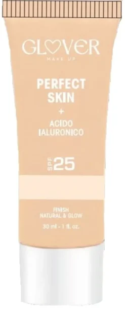 Fondotinta Glover Perfect Skin 01 con SPF25, 30ml
