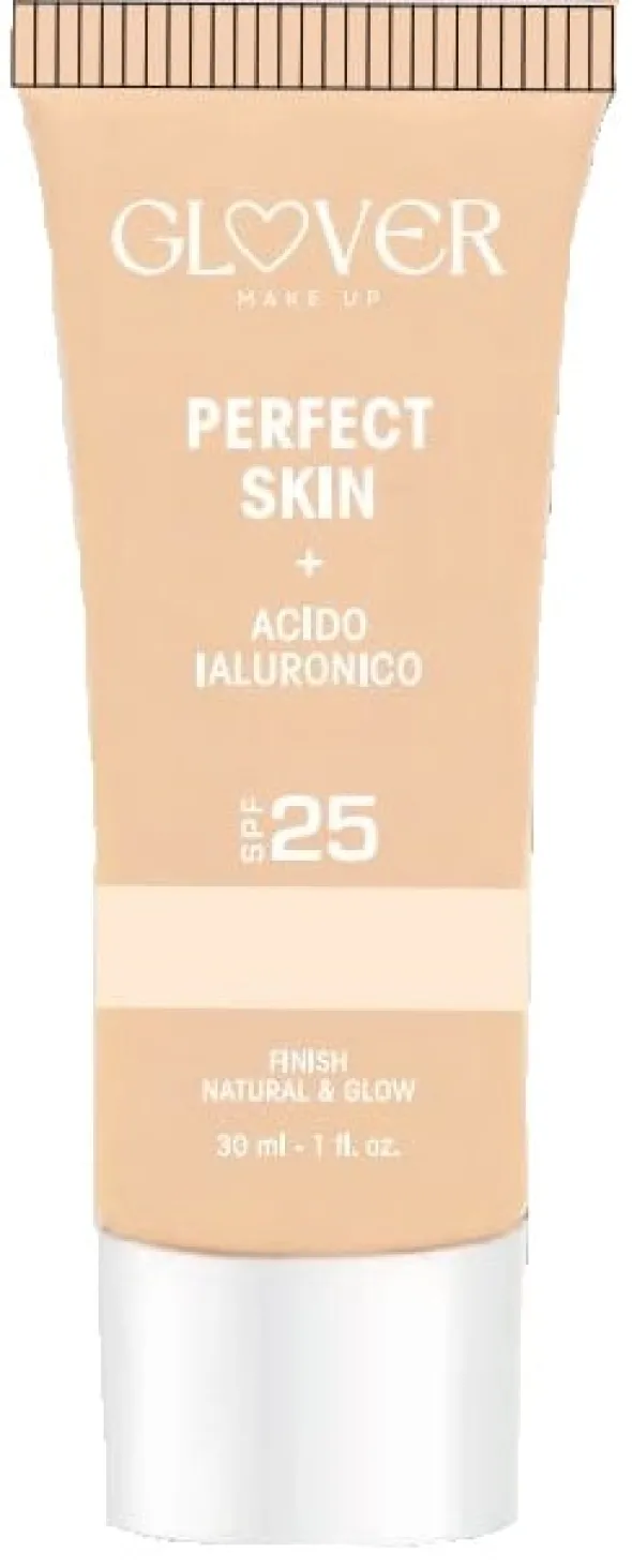 Fondotinta Glover Perfect Skin 01 con SPF25, 30ml
