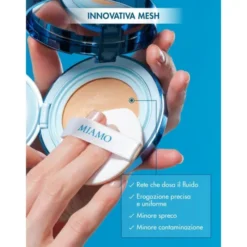 Fondotinta Miamo Cushion Dune SPF50 protettivo, 13,5g