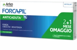 FORCAPIL ANTICADUTA 90CPR 2+1 MESE IN OMAGGIO