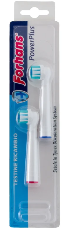 FORHANS POWER PLUS TESTINA 2 PEZZI RICAMBIO