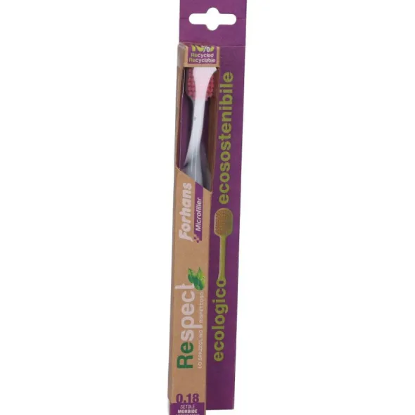 FORHANS RESPECT SPAZZOLINO ECOLOGICO 0,18 SETOLE MORBIDE