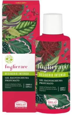 Gel Bagnoschiuma Foglierare Desiderio corpo e capelli