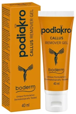 Gel Callus Remover Podiakro Boderm per calli e duroni, 75ml