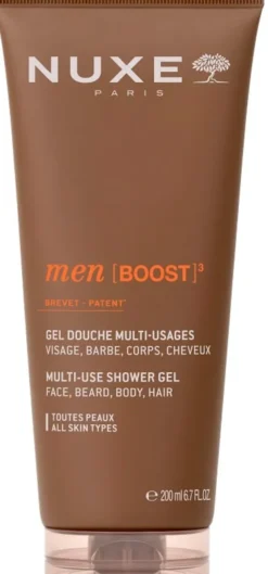 Gel Doccia Multiuso Nuxe Men viso barba corpo, capelli