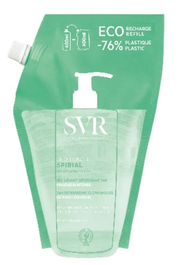 Gel Doccia Spirial Deo-Douche 2in1 ricarica, 400ml