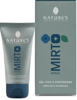 Gel Dopobarba Nature's Note al Mirto lenitivo, viso