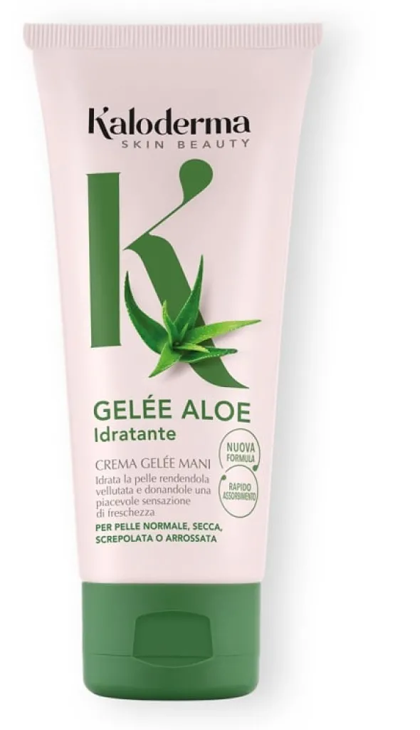 Gelée Mani Kaloderma con Aloe Vera, idratante