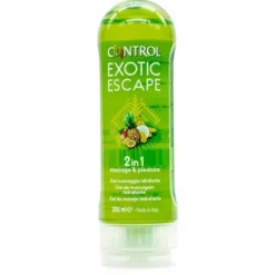 Gel massaggio Control Exotic Escape 2 in 1, 200ml