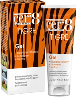 Gel repellente Cer'8 Tigre con oli essenziali, 75ml