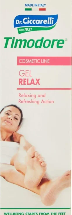 Gel rinfrescante Ciccarelli Relax per gambe e piedi, 50ml