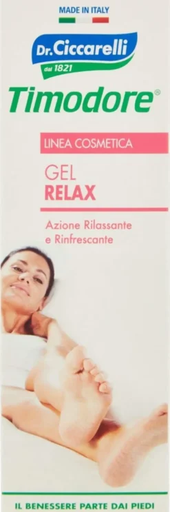 Gel rinfrescante Ciccarelli Relax per gambe e piedi, 50ml