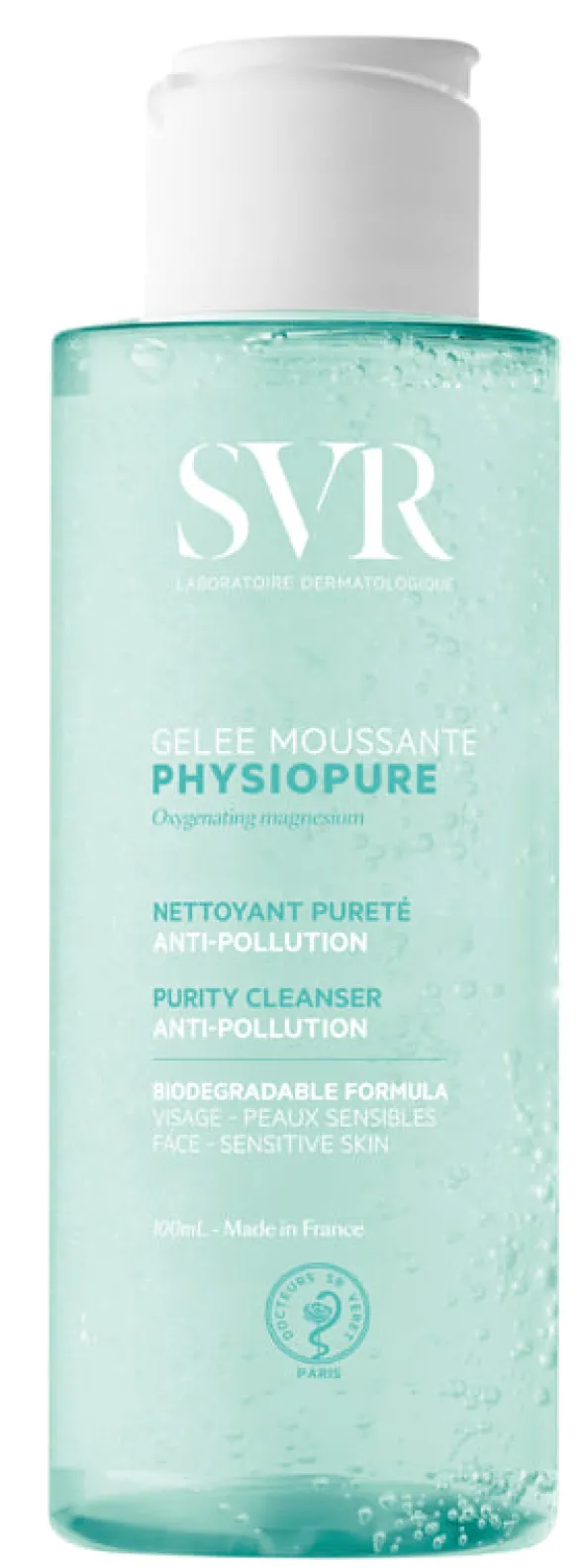 Gel schiumogeno detergente Physiopure Gelée Mouss, 100ml